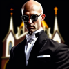 a-saint-halo-bald-with-round-glasses-tuxedo-smoking-church-background-photorealistic (5).png