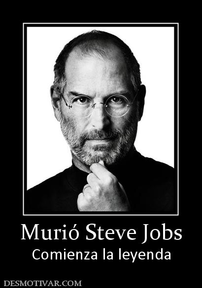 Murio Steve Jobs